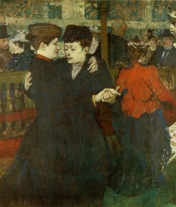 Zwei tanzende Frauen tekijältä Henri de Toulouse Lautrec